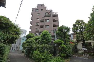 ライオンズステージ渋谷松見坂の外観（北側から）