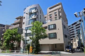 ライオンズステージ渋谷松見坂の外観（南東側から）