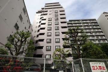 マンションの外観(南西側から)