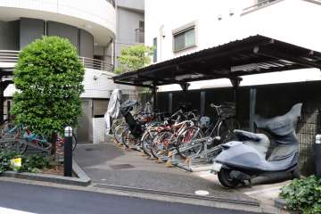 駐輪場、バイク置場