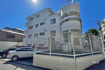 アルカサーノ中目黒の外観（北西側から）