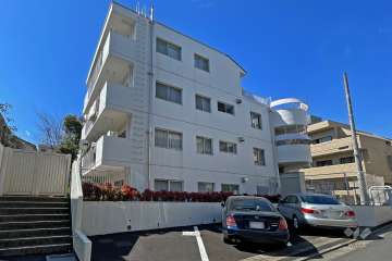 アルカサーノ中目黒の外観（東側から）