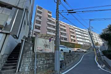 中目黒フラワーマンションの遠景