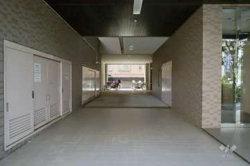 駐車場の出入り口