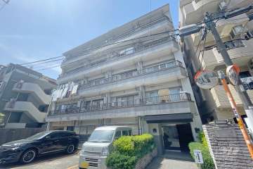 目黒第8コーポの外観（北東側から）