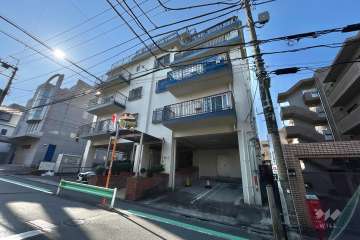 祐天寺ニュースカイマンションの外観(北西側から）