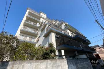 祐天寺ニュースカイマンションの外観(南東側から）