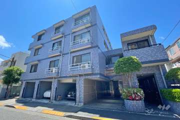 セザール大岡山ガーデンの外観（北東側から）