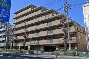 ルピナス八雲グランステージの外観（東側から）