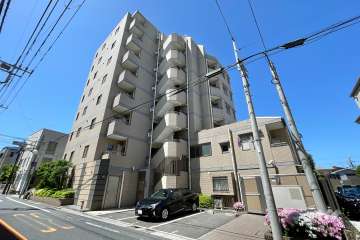 カーサフェリス目黒洗足の外観（北東側から）