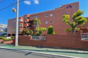 シャンボール第2都立大の外観（北西側から）