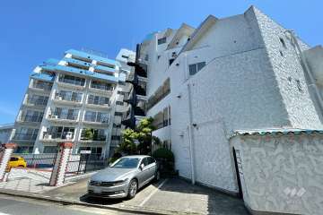 秀和洗足レジデンスの外観(北西側から)