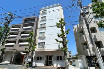 洗足ハイムの外観（南西側から）