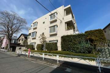 東急ドエルアルス碑文谷の外観（南側から）