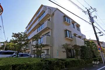 目黒原町パークホームズの外観（北東側から）