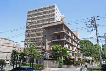 目黒フラワーマンションの外観（南側から）