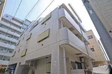 目黒フラワーハイホームの外観（西側から）