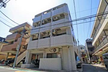 目黒フラワーハイホームの外観（北側から）