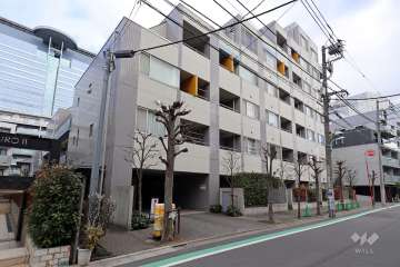 グランドメゾン目黒南の外観（北西側から）