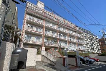 目黒が丘マンションの外観（南西側から）