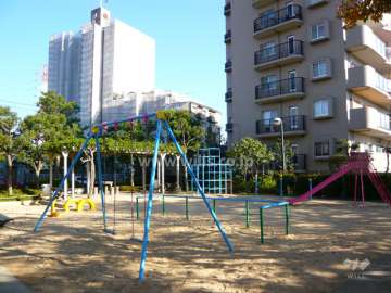 敷地に隣接した公園