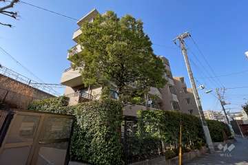 クリオ恵比寿弐番館の外観（南西側から）
