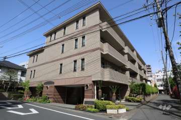 学芸大学ホームズの外観(南西側から)