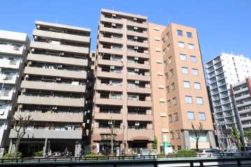 ハイシティ目黒の外観(西側から)