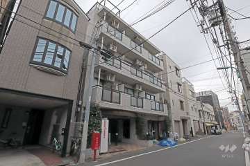 クリオ武蔵小山壱番館の外観(北東側から)
