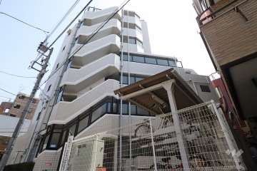 菱和パレス学芸大学の外観(北側から)　