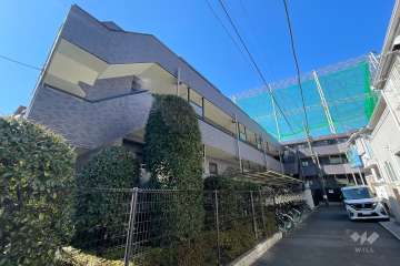 菱和パレス上目黒の外観（北東側から）　 　　