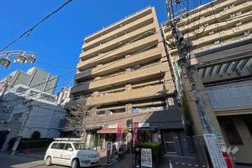 中目黒サニーフラットの外観（南東側から）