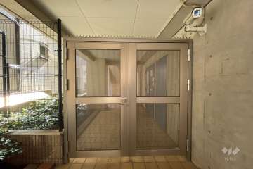 駐輪場の出入り口