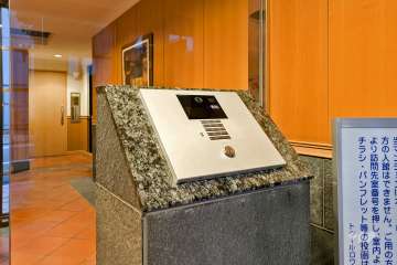 オートロックの操作盤