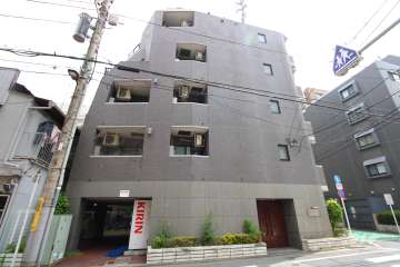 エクセリア都立大の外観（西側から）