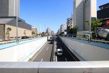 アルス中目黒ヴィルトレーテの遠景