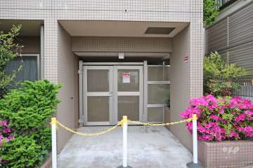 駐輪場の出入り口