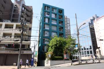 Cellsの外観(南西側から)