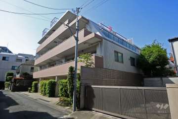 HF学芸大学レジデンス２の外観(北東側から)