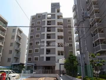エーベル伊丹弐番館の外観（西側から）