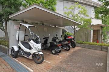 バイク置場