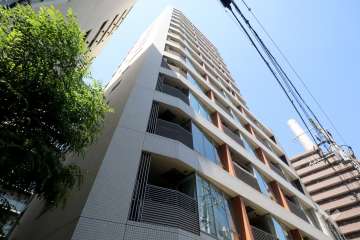 サンウッド中目黒フラッツの外観(南側から)