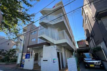 ハイシティ洗足の外観（北西側から）