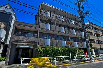 アサカシオン大岡山の外観（北西側から）
