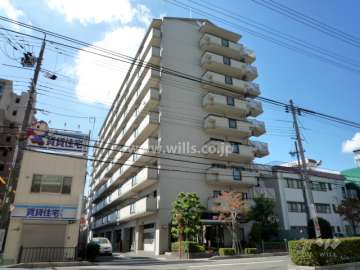 藤和シティホームズ伊丹駅前の外観（北東側から）