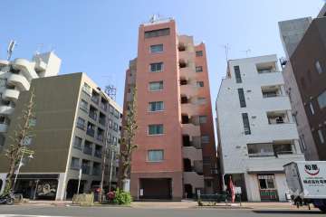 日生ハイツの外観(北西側から)