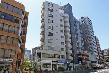 セントヒルズ目黒の外観(北東側から)