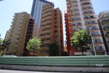 ダイアパレス池尻大橋の外観(北東側から)