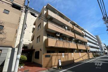 タウンハウス中目黒の外観（西側から）