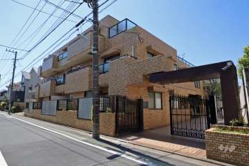 ライオンズマンション碑文谷の外観（北東側から）